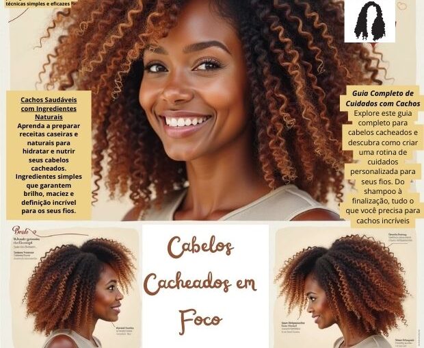 Cabelos cacheados, natural cachos